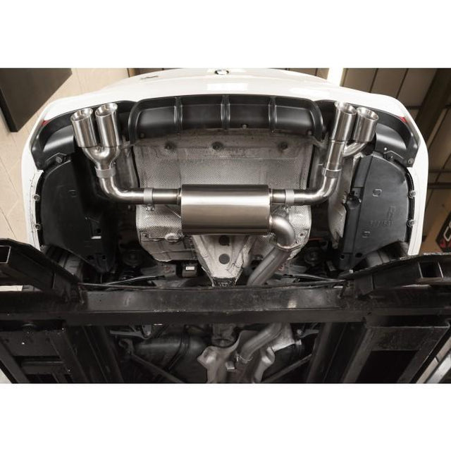BMW 335D F31 Touring Quad Exit Cobra Exhaust - BM107
