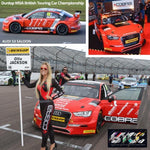 Audi S3 Saloon AmDTuning with Cobra Exhausts BTCC Car 