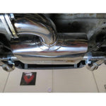 Example of Evo X Exhaust Fitted