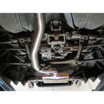 Example of Evo X Exhaust Fitted