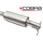 Ford Fiesta ST180 Cobra Exhaust - Resonated Section