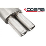 Ford Fiesta ST180 Cobra Exhaust - TP57 Tailpipes