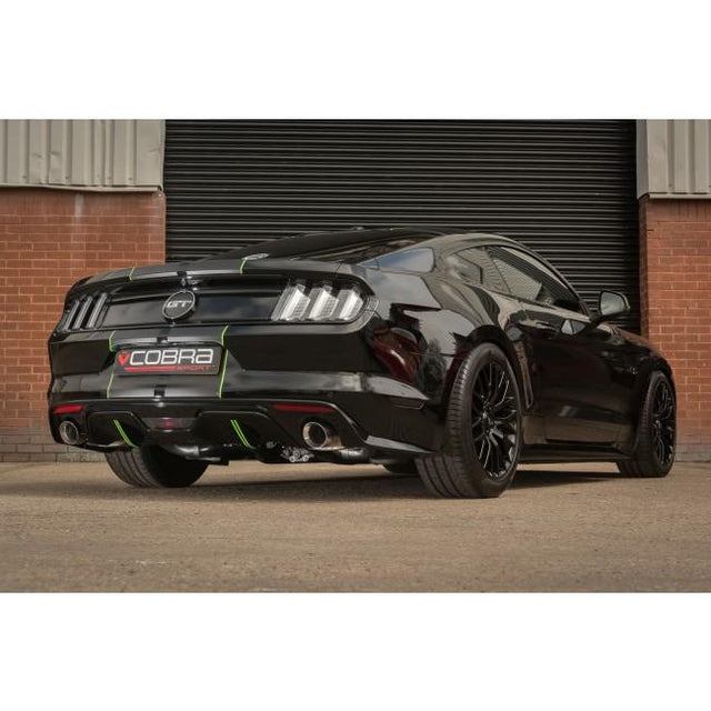 Ford Mustang GT V8 Rear Axle Back Exhaust by Cobra Sport