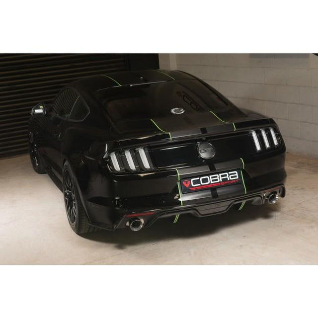 Ford Mustang GT V8 Cat Back Exhaust by Cobra Sport
