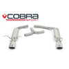 Mercedes C Class C350 Style Dual Exit Exhausts Conversion