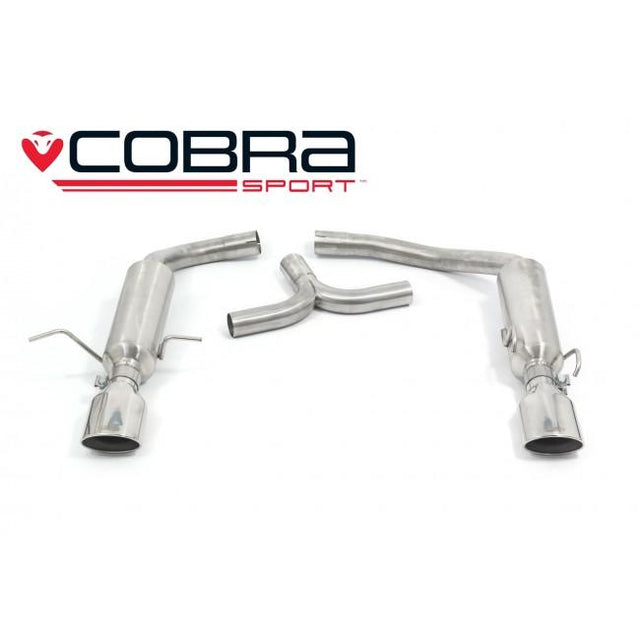 Mercedes C Class C350 Style Dual Exit Exhausts Conversion