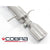 Mercedes C Class C350 Style Dual Exit Exhausts Conversion