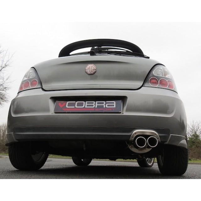 MG ZR Sports Exhaust Fitted
