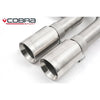 Mini Cooper S F56 Euro Non Resonated Cat Back Back Cobra Exhaust 