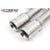 Mini Cooper S F56 Euro Non Resonated Cat Back Back Cobra Exhaust 