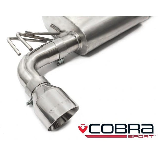 Mitsubishi EVO X Resonated Cobra Exhaust - TP38 Tailpipes