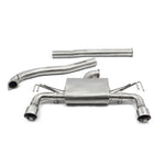 Mitsubishi EVO X Non Resonated Cobra Catback Performance Exhaust - MT32