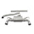 Mitsubishi EVO X Non Resonated Cobra Catback Performance Exhaust - MT32