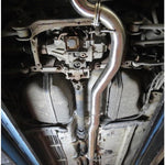 Example of Evo X Exhaust Fitted
