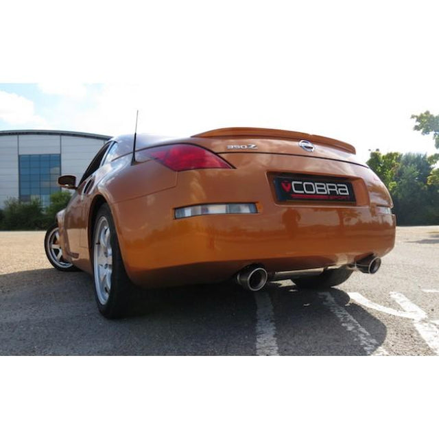 Nissan 350Z Sports Exhaust Fitted