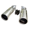 Upgraded Round Exhaust Tips for Range Rover Sport LR08 by Cobra Sport