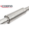 Renault Clio 197 Non Resonated Catback Cobra Exhaust - Resonated Section