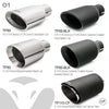 VW Golf R Mk7.5 Cobra Sport Exhaust Tailpipe Options O1