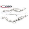 Vauxhall Corsa D VXR 2.5" Resonated Cat Back Cobra Exhaust  - VX16