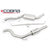 Vauxhall Corsa D VXR 2.5" Resonated Cat Back Cobra Exhaust  - VX16