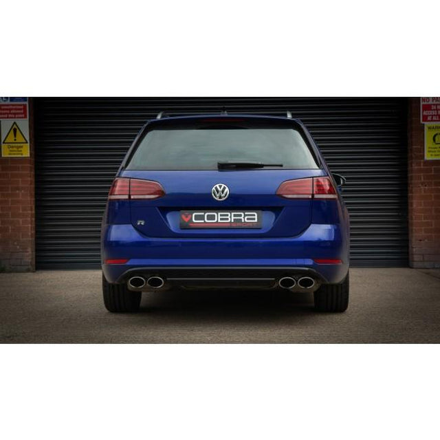 VW Golf R Estate with Resonator Delete Pipe Fitted
