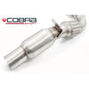 VW Golf R Mk6 Turbo Back Cobra Exhaust - High Flow Sports Catalyst