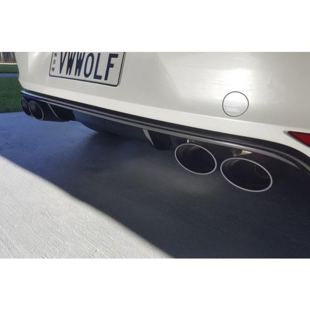 VW Golf R Mk7 Sports Exhaust Fitted