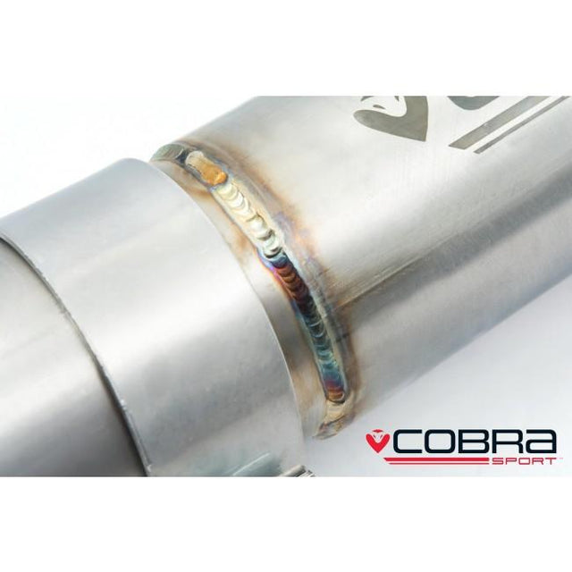 VW Golf R Mk7 / 7.5 Resonator Delete Cobra Exhaust - VW81