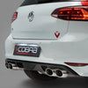 VW Golf R Mk7 Sports Exhaust Fitted