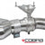 VW Golf R Mk7 Turbo Back Sports Exhaust