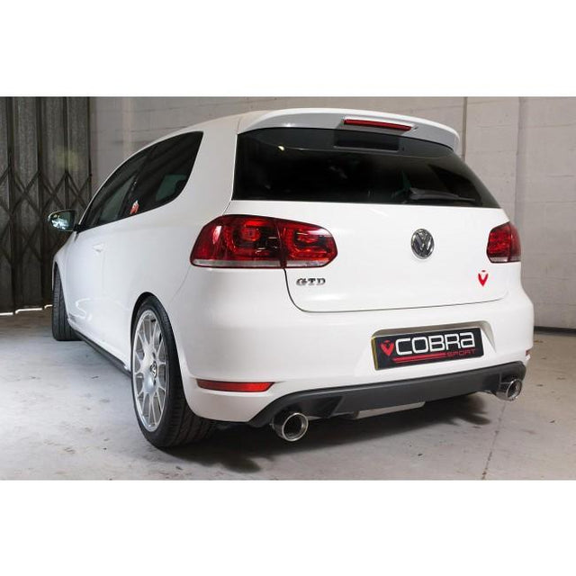 VW Golf GTD MK6 Sport Exhaust Fitted 7
