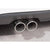 VW Golf GTD MK6 Single Exit Exhaust Tailpipes